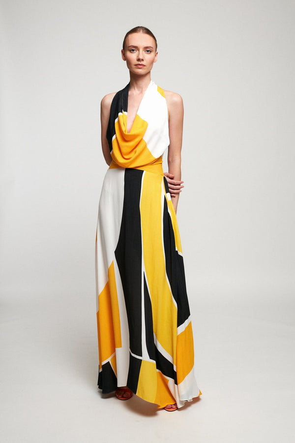 Cowl Neck Maxi