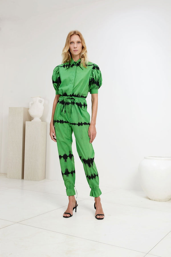 Puff Sleeve Jumpsuit