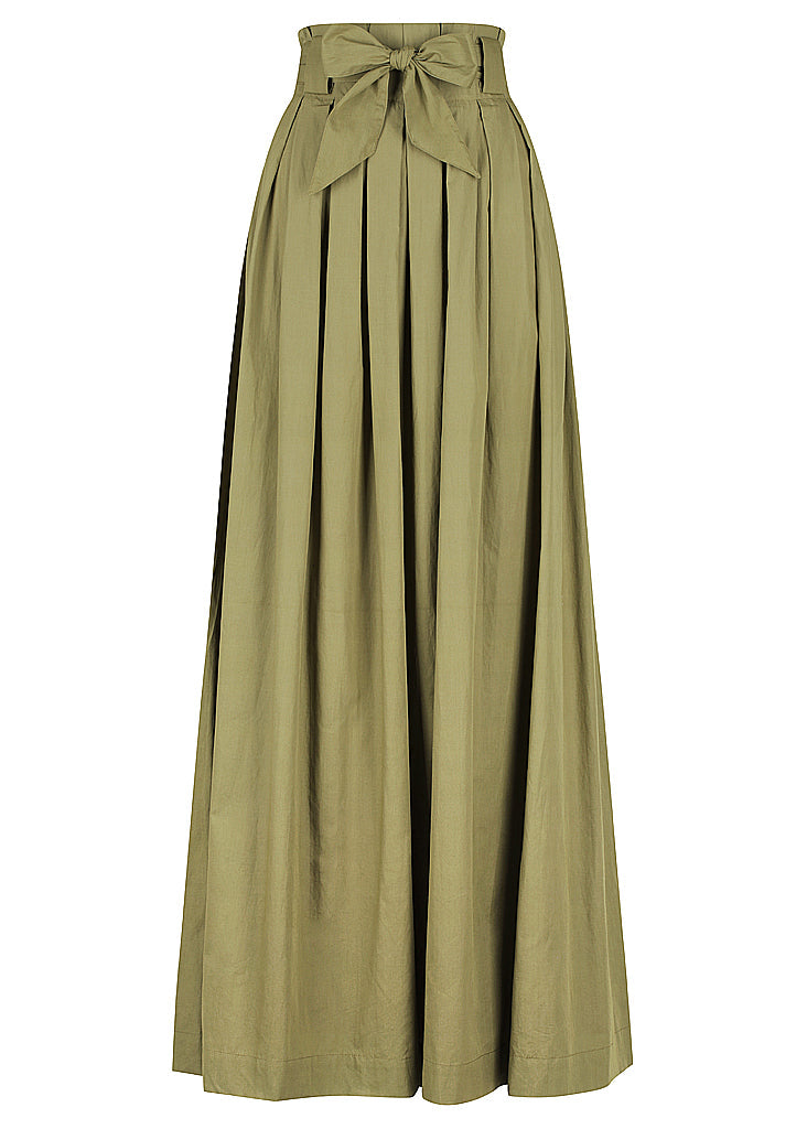 Tie Up Maxi Skirt