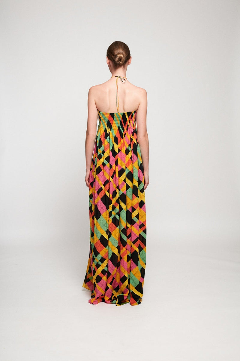 Halterneck Maxi Dress