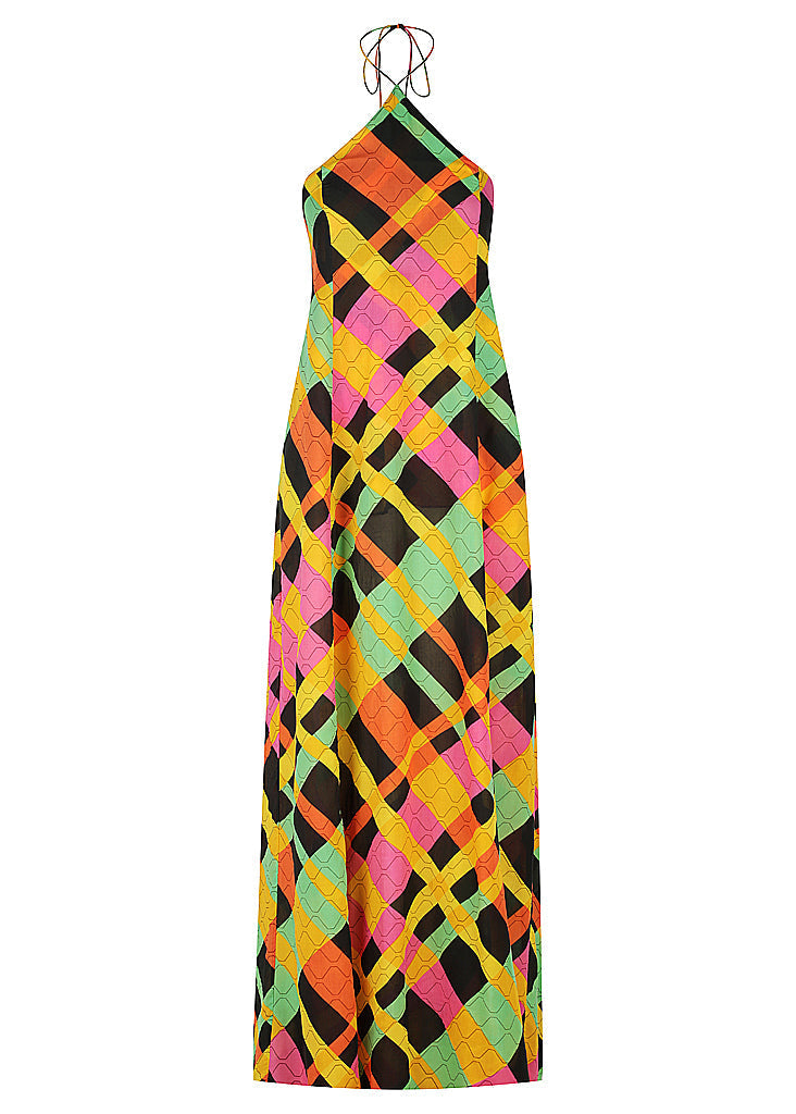 Halterneck Maxi Dress