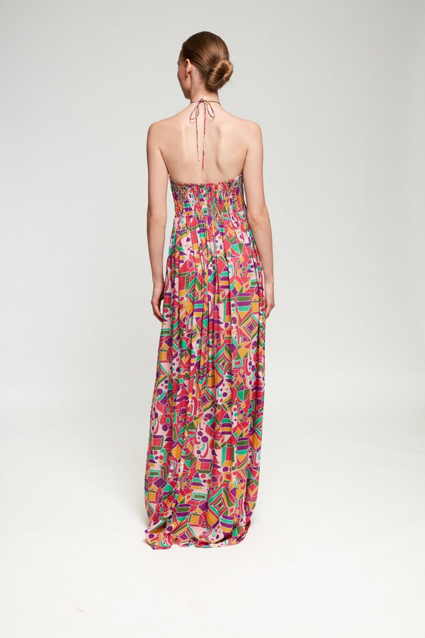 Halterneck Maxi Dress