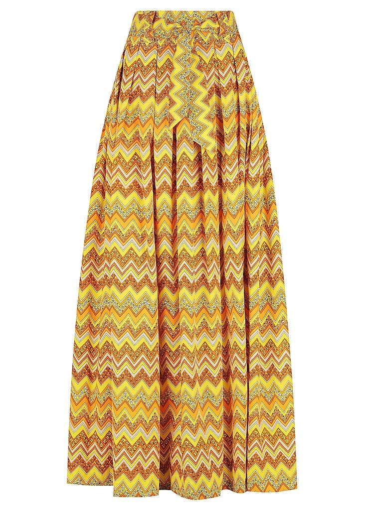 Tie Up Maxi Skirt