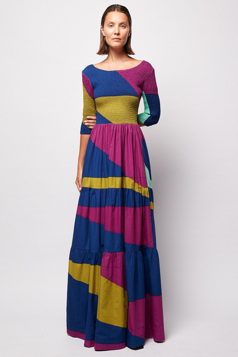 ¾ Sleeve Maxi