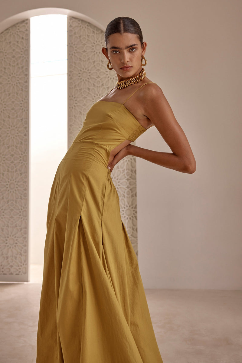 Bandeau Spaghetti Strap Maxi