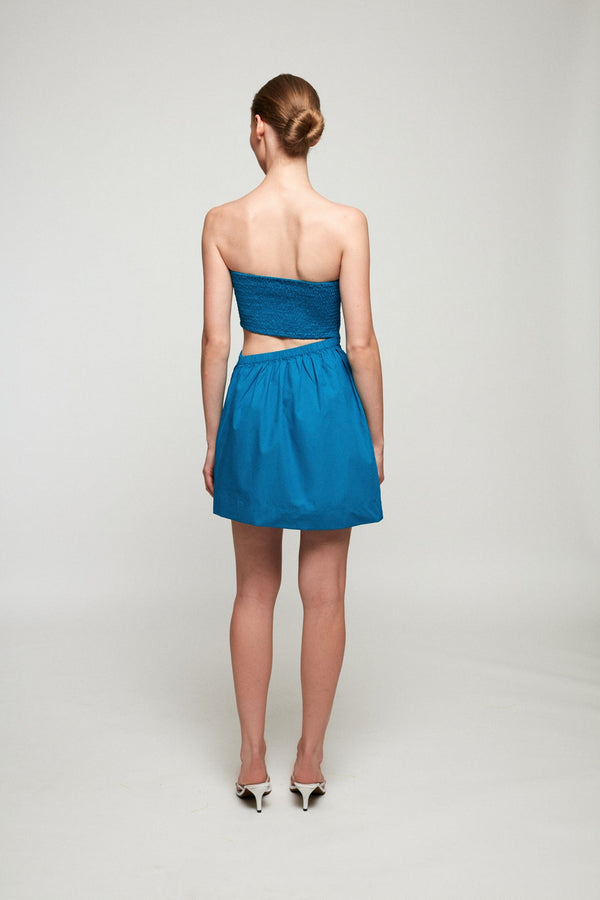 Asymmetric Cut Out Mini