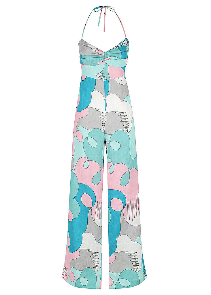 Sweetheart Halter Jumpsuit