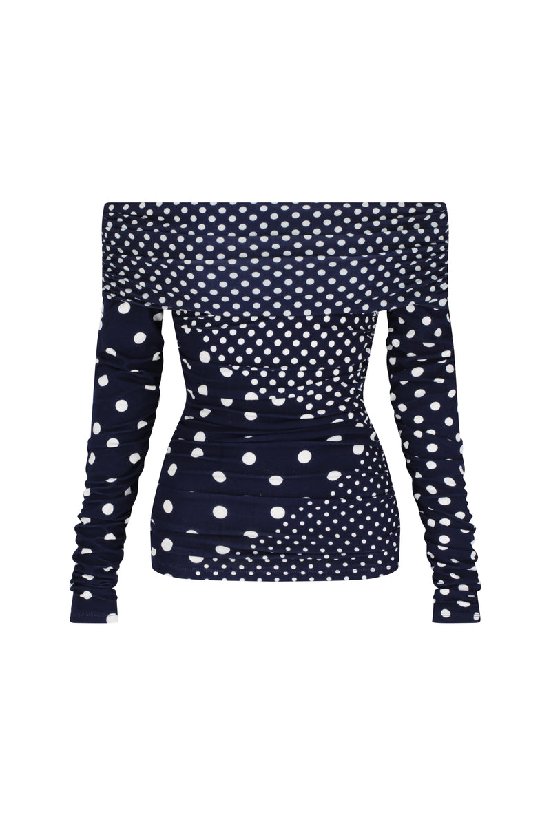 Off Shoulder Wrap Top | Balloon Mini