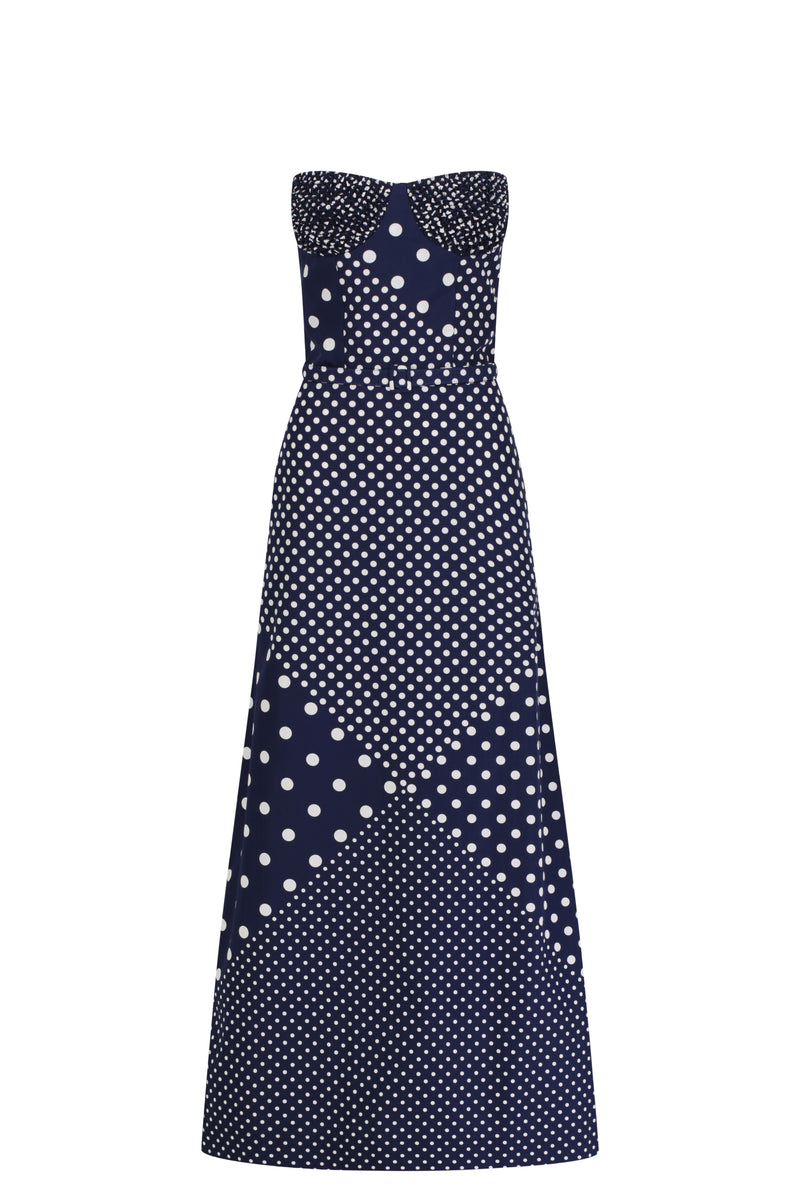 Contoured Strapless Midi
