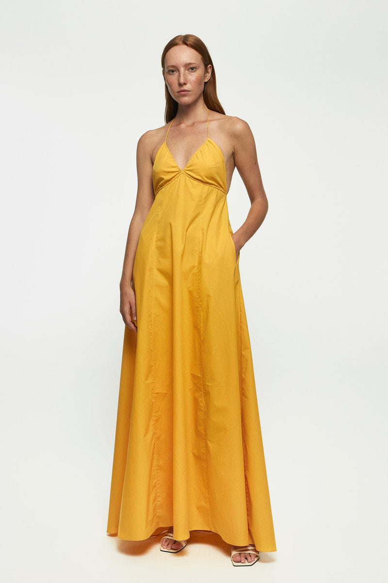 Tie Up Maxi Dress