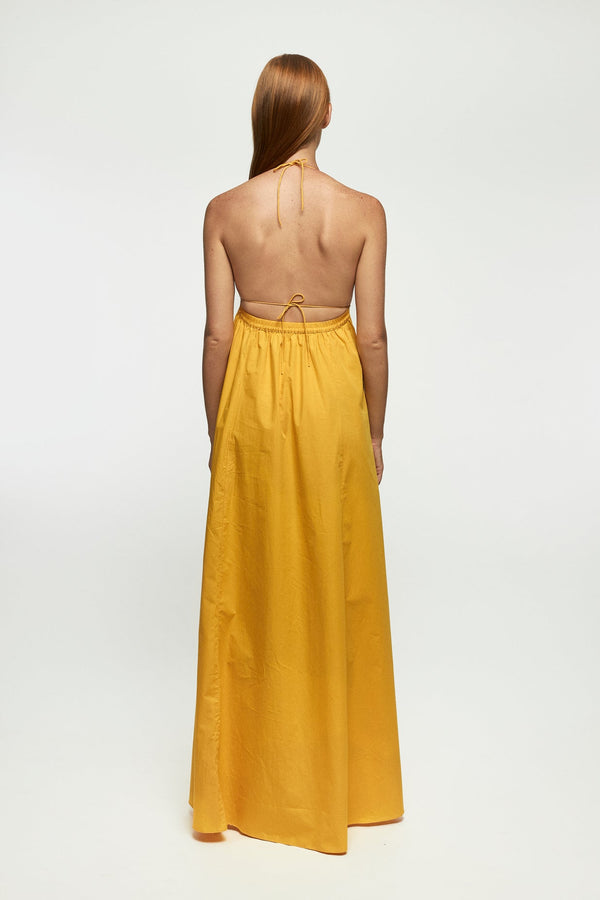 Tie Up Maxi Dress