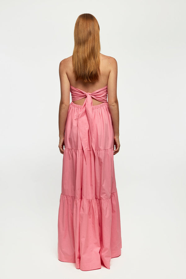 Tie Up Maxi Dress