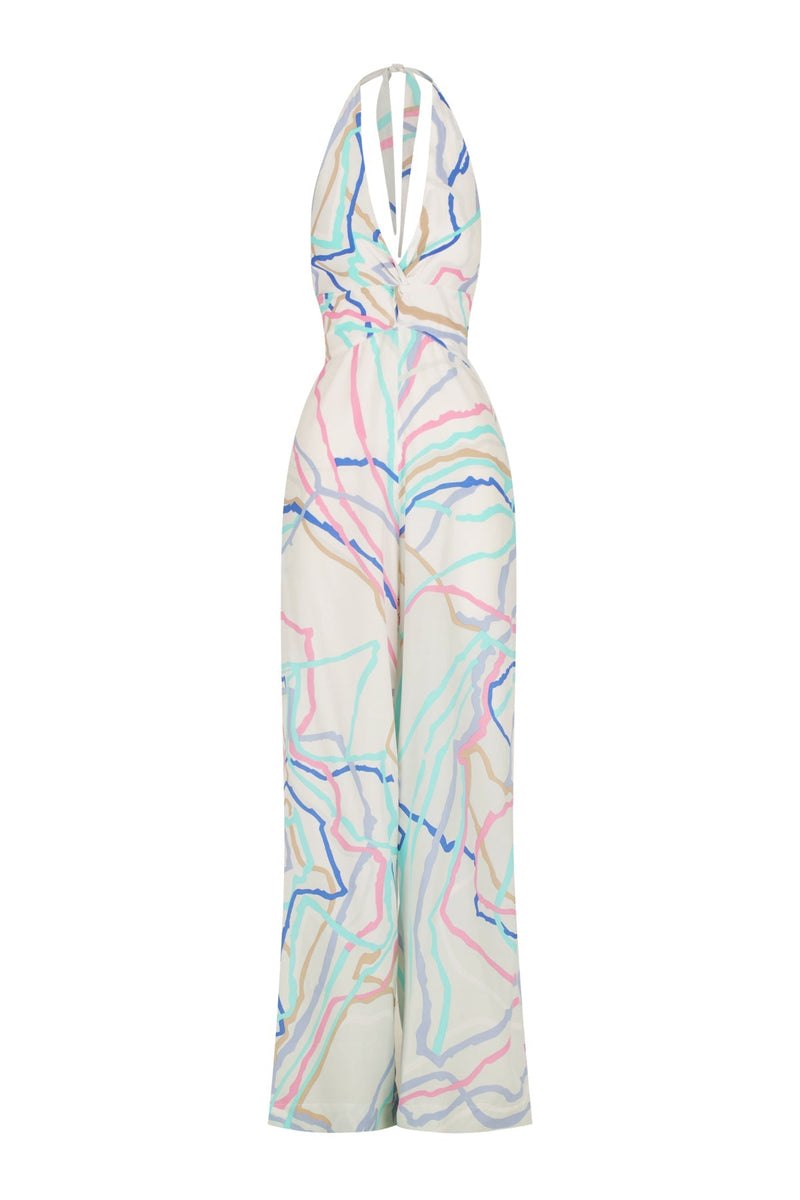 Twisted Halter Jumpsuit