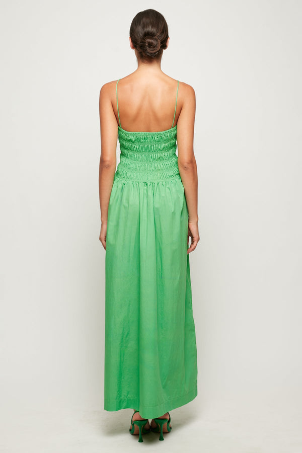 Ruffled Bodice Midi