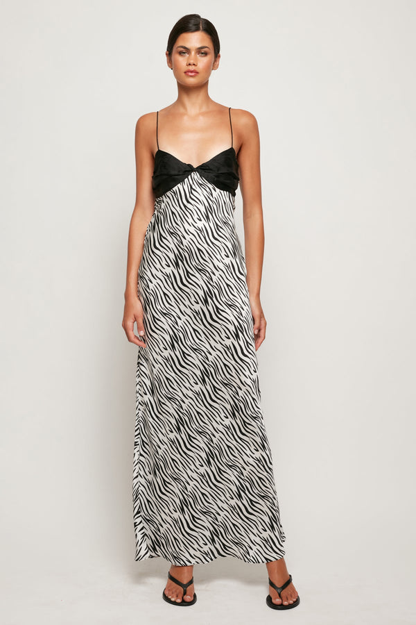 Ruched Bra Slip Midi