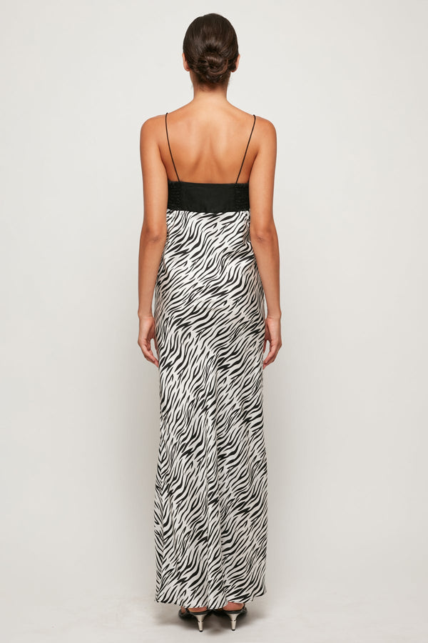 Ruched Bra Slip Midi