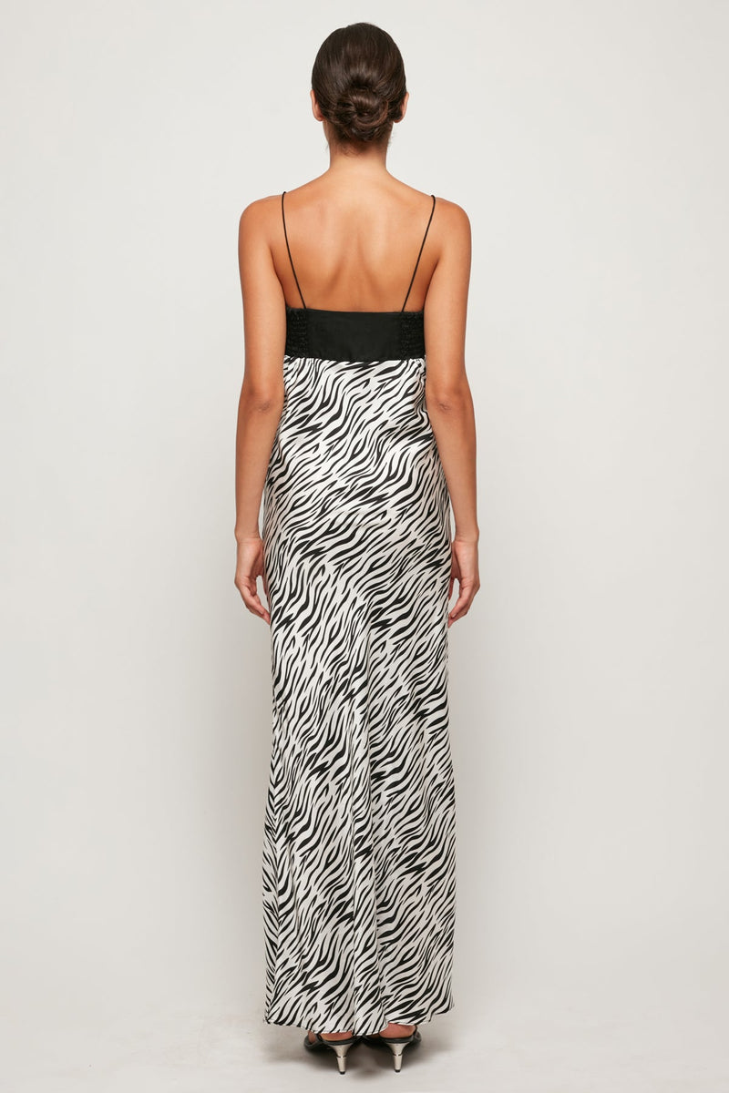 Ruched Bra Slip Midi