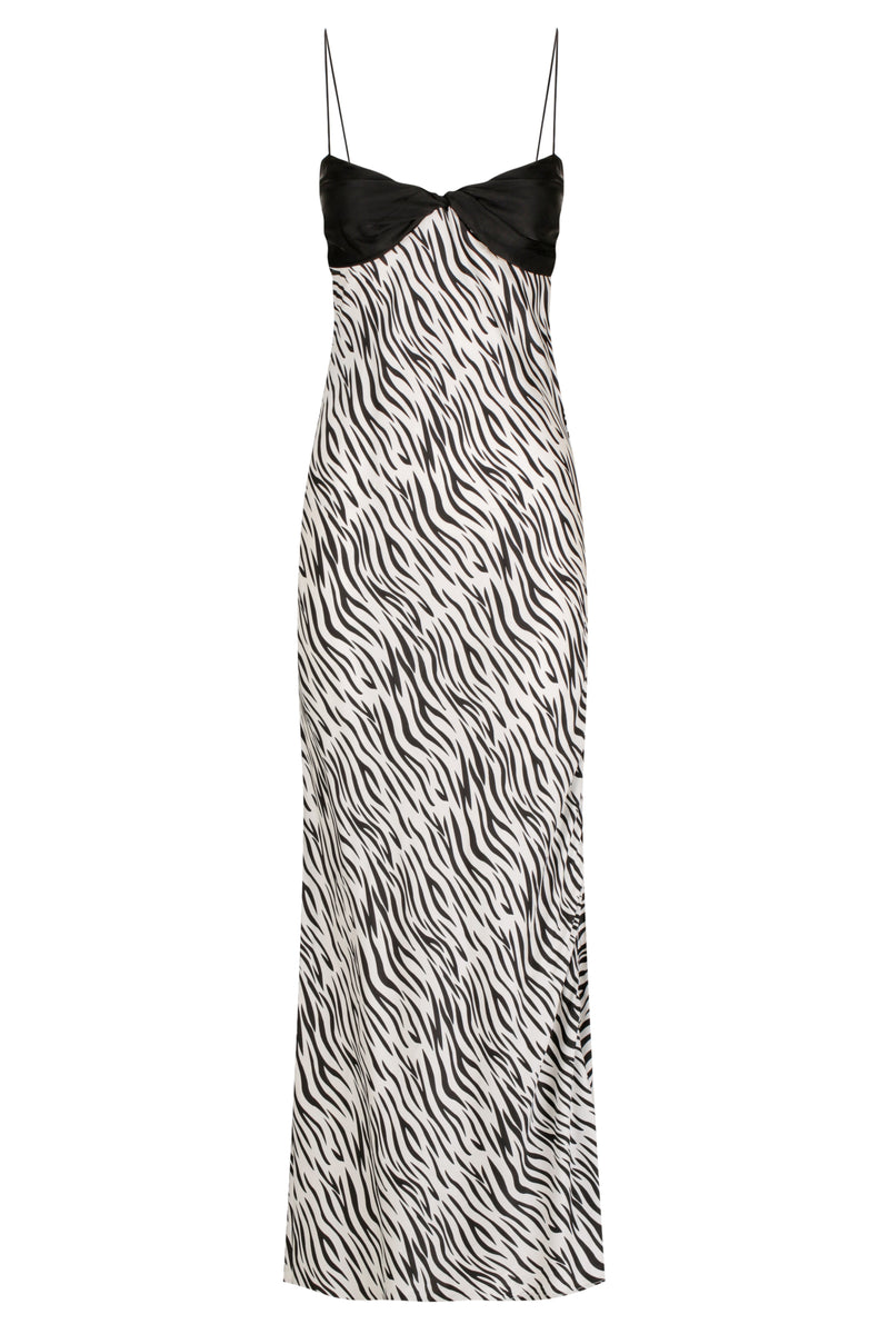 Ruched Bra Slip Midi