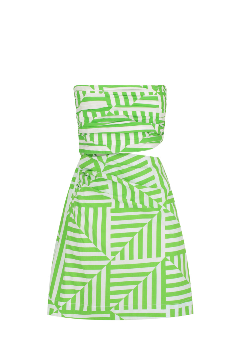 Asymmetric Cut Out Mini