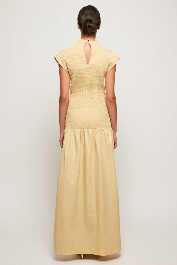 Structured Ruched Maxi