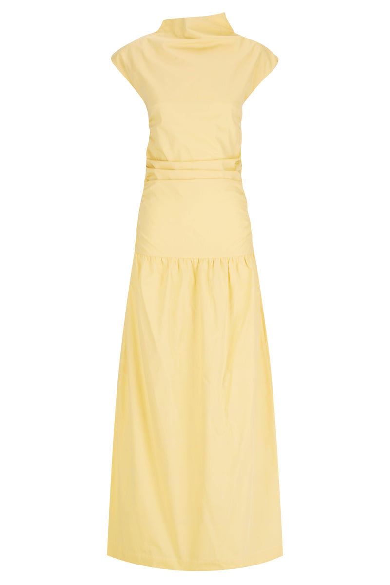 Structured Ruched Maxi