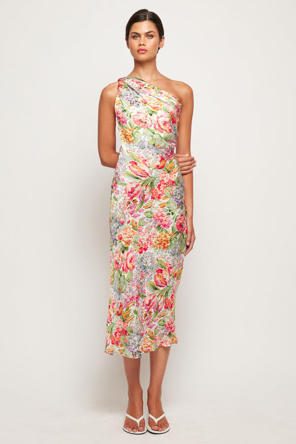 Asymmetric Bias Cut Midi