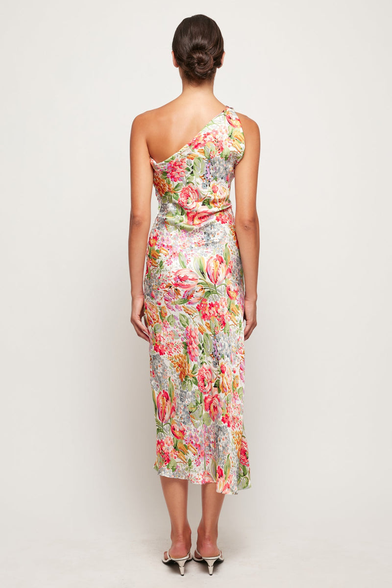 Asymmetric Bias Cut Midi