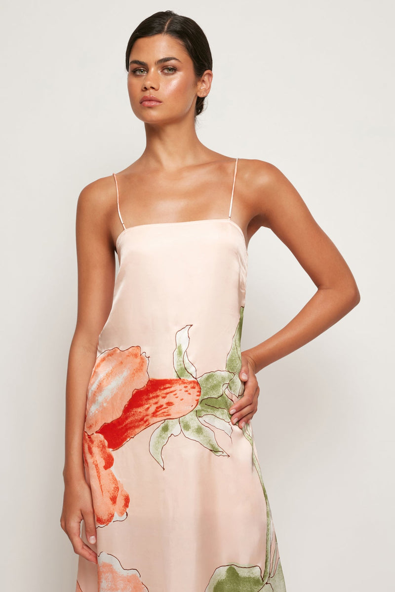 Spaghetti Strap Midi