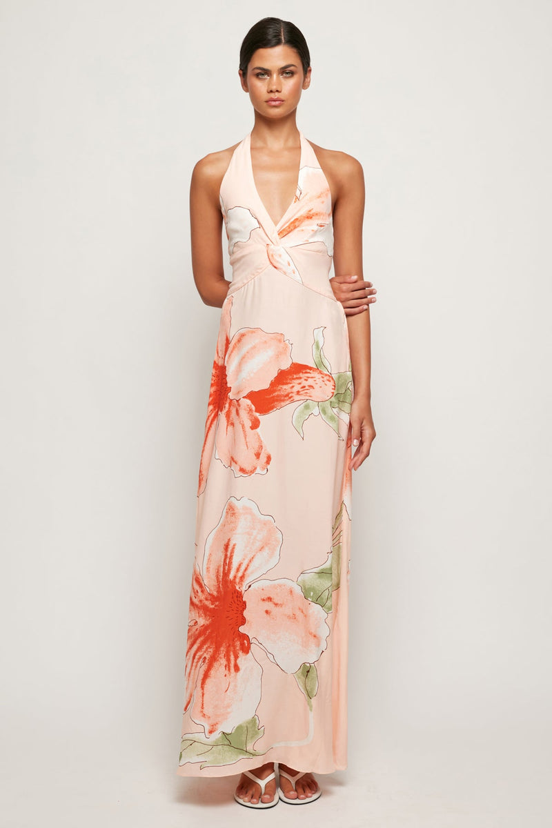 Twist Front Maxi