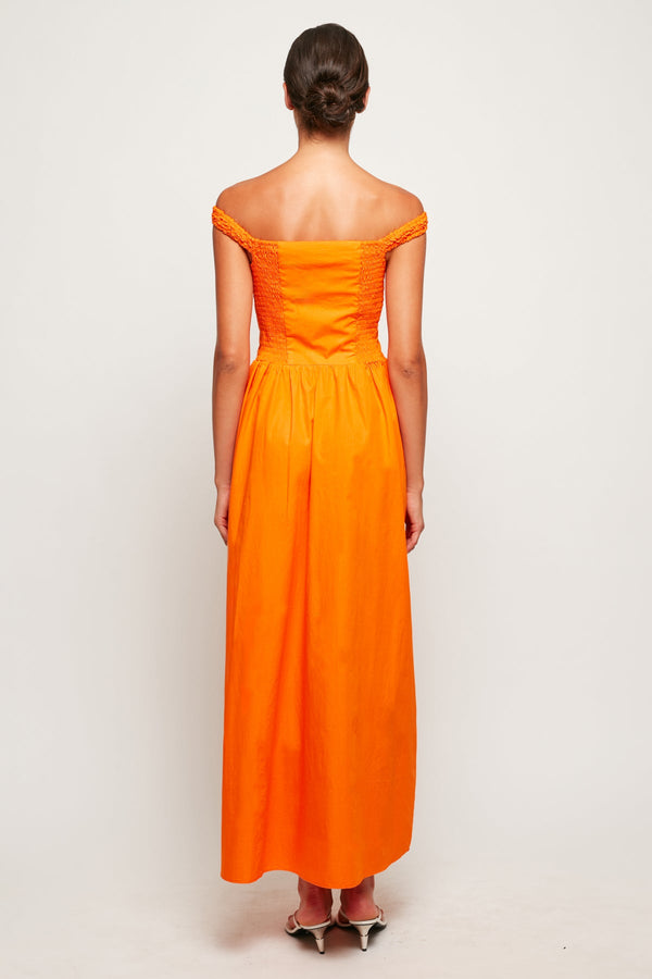 Off Shoulder Bodice Maxi