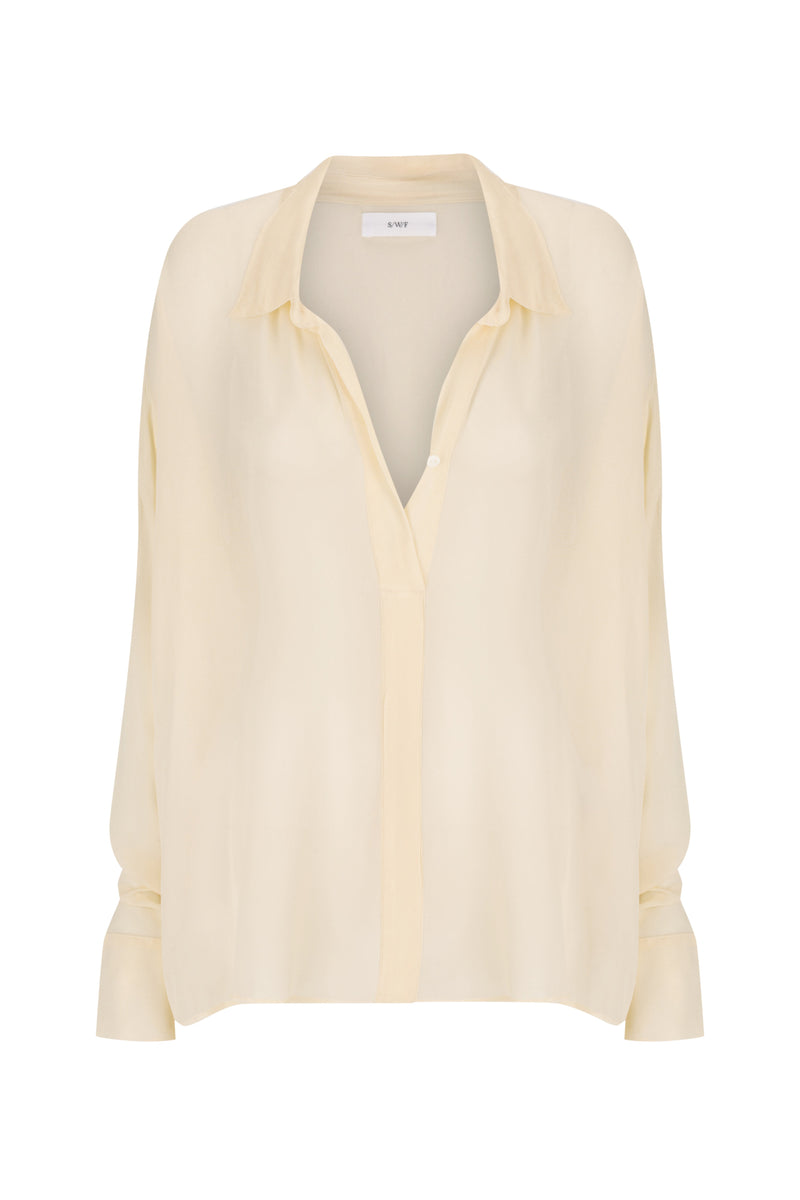 Sheer Oversized Shirt