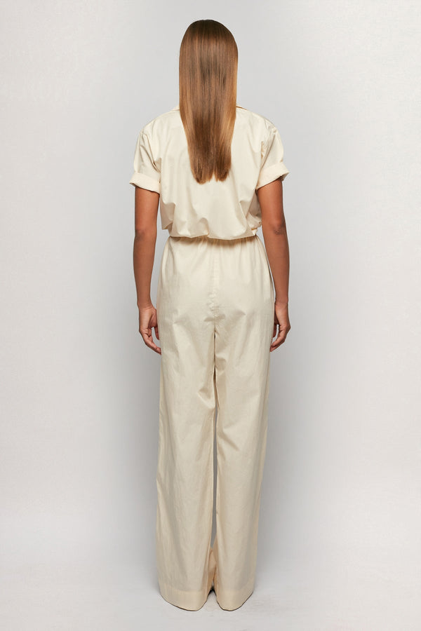 Shirt Style Jumpsuit