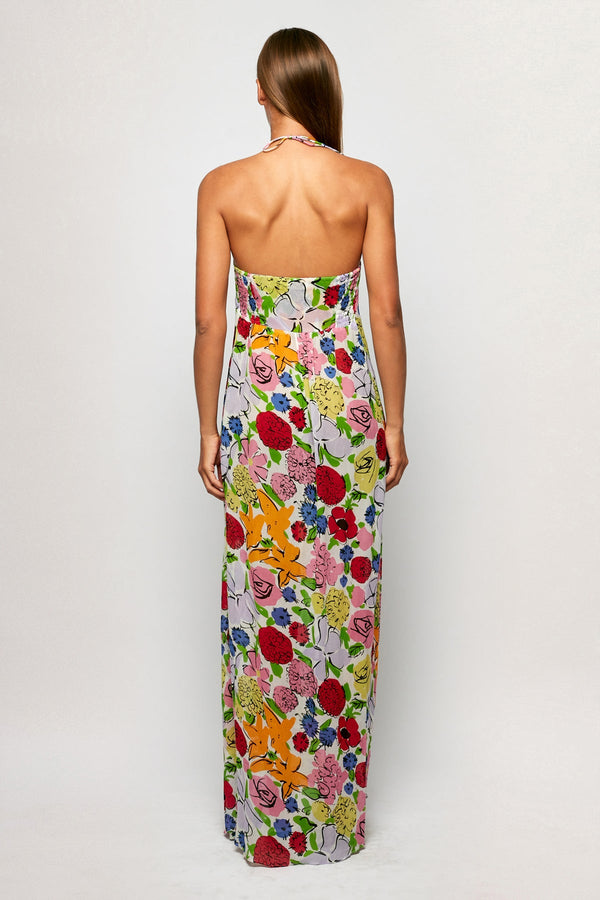 Halterneck Maxi Dress