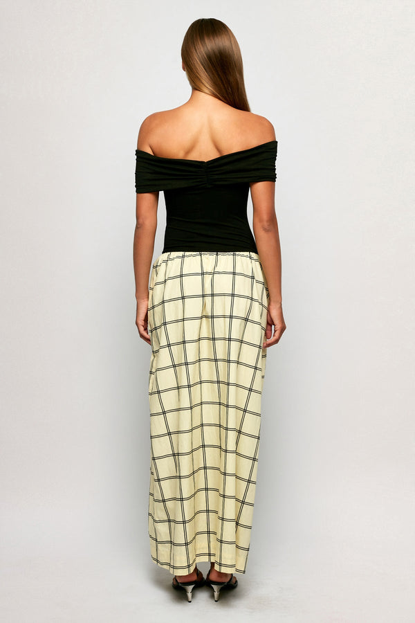 Off Shoulder Maxi