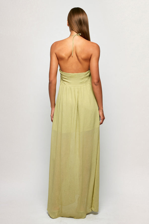 Halterneck Maxi Dress