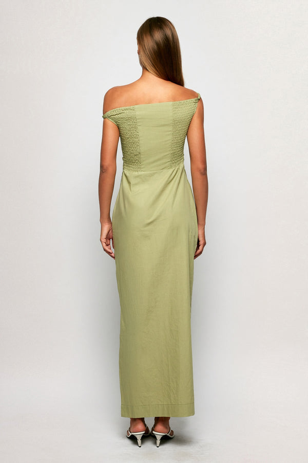Rolled Shoulder Maxi