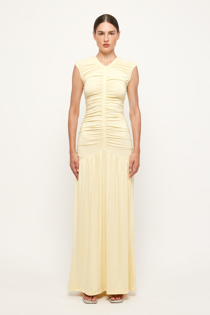 Ruched Maxi