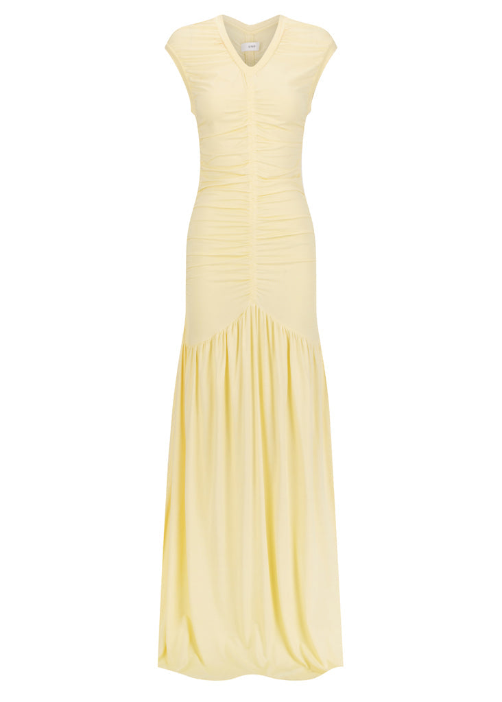 Ruched Maxi