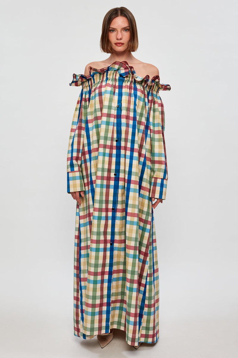 Off Shoulder Maxi