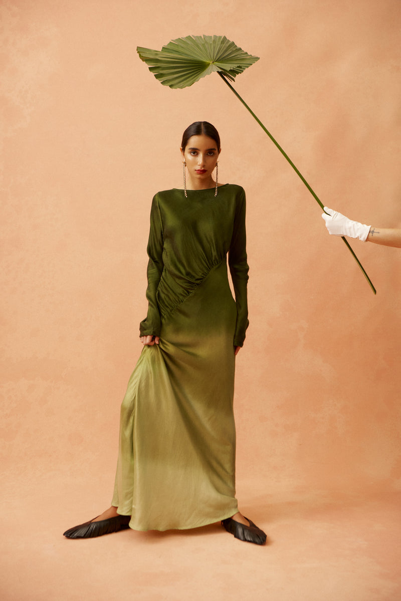 Fluid Drape Maxi