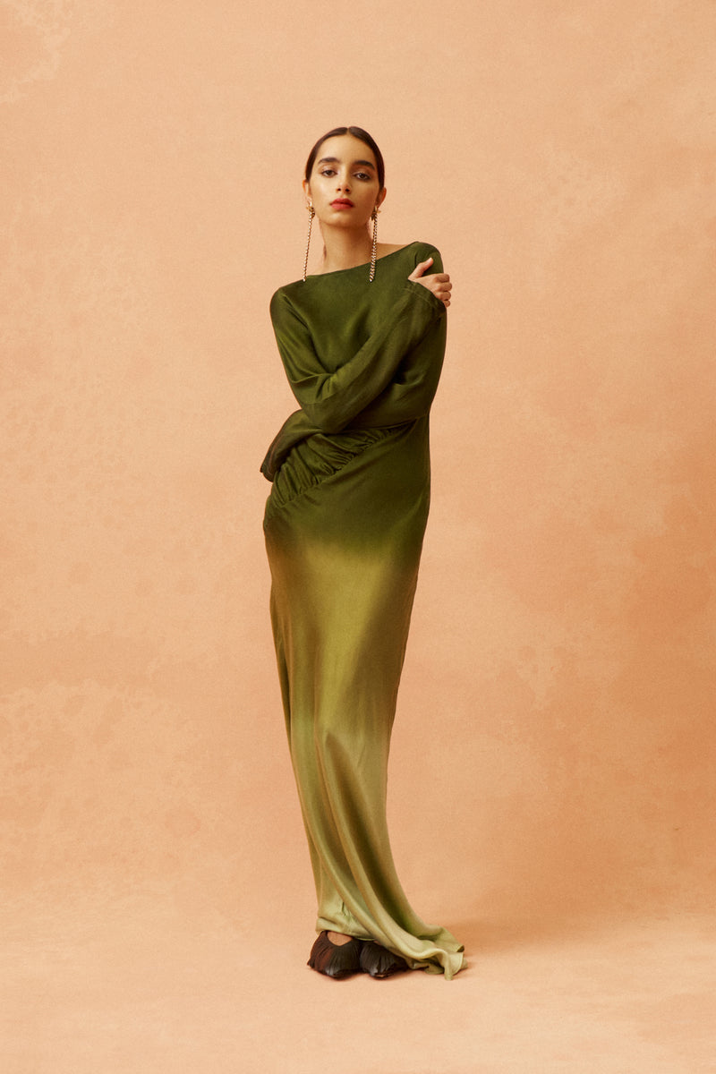 Fluid Drape Maxi