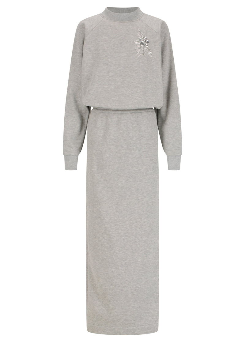 Relaxed Jersey Midi Dress