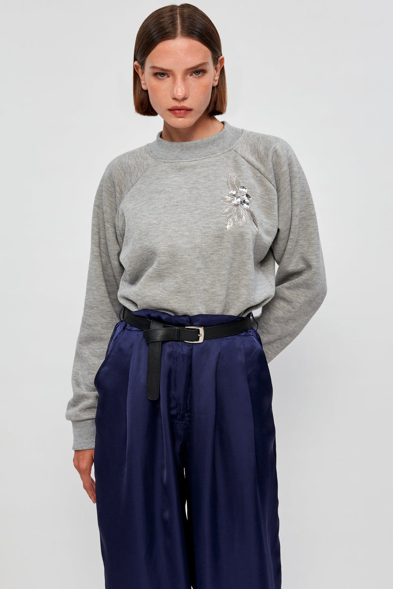 Relaxed Jersey Bodysuit | Tailored Trouser