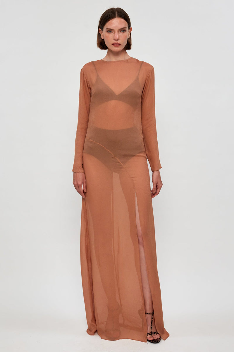 Sheer Panel Maxi