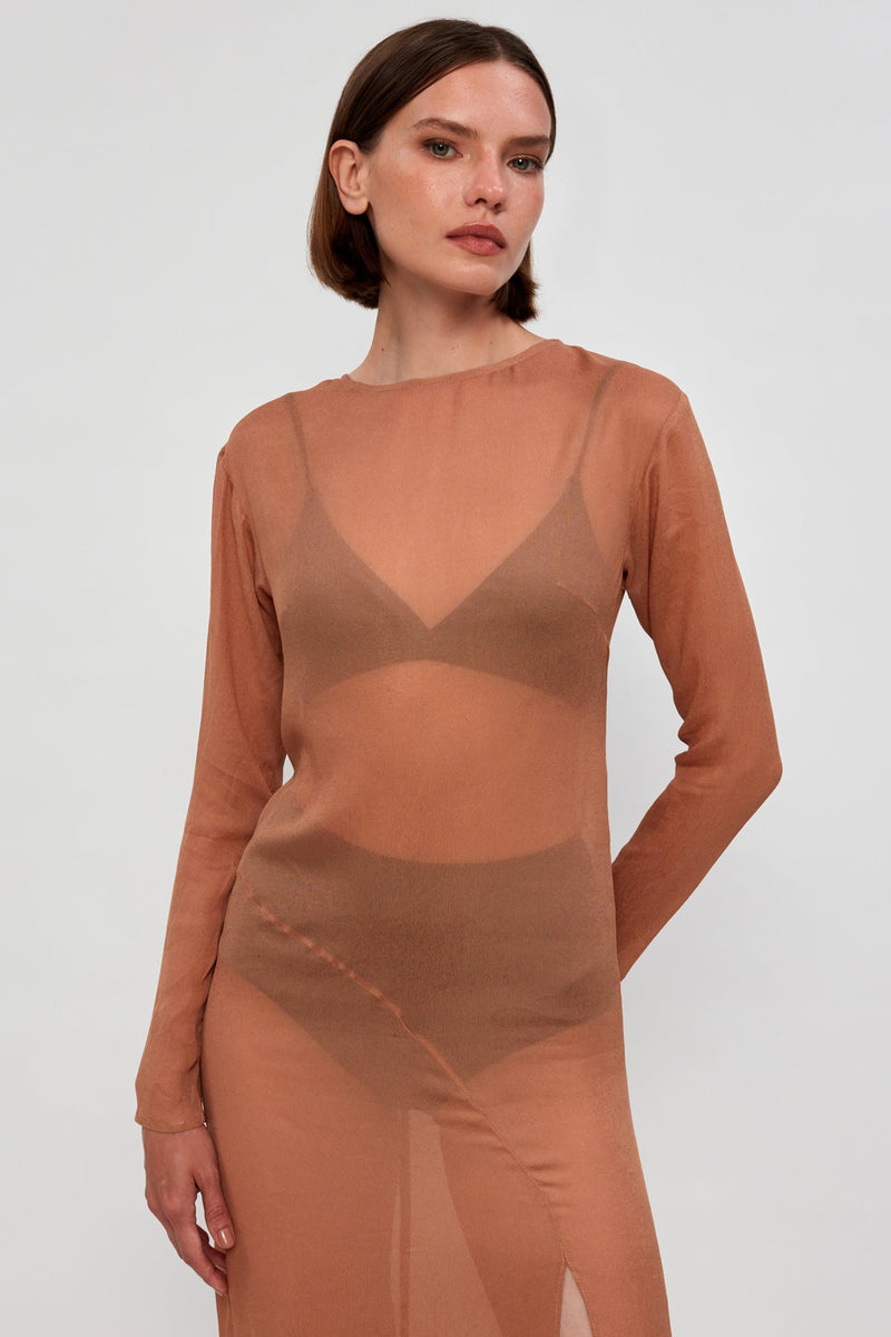 Sheer Panel Maxi