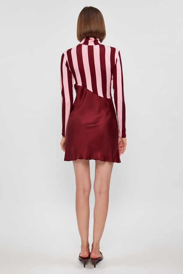 Asymmetric Panel Dress