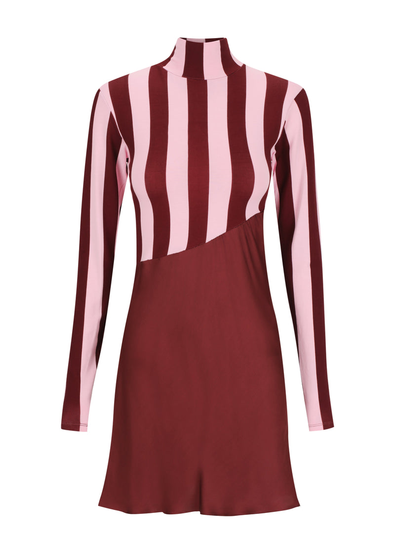 Asymmetric Panel Dress