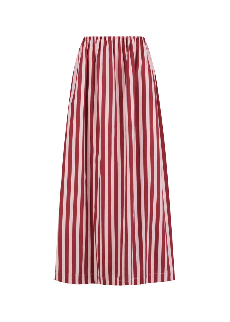 Oversized Denim Shirt | Relaxed Split Maxi Skirt