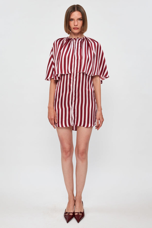 Cape Mini Dress