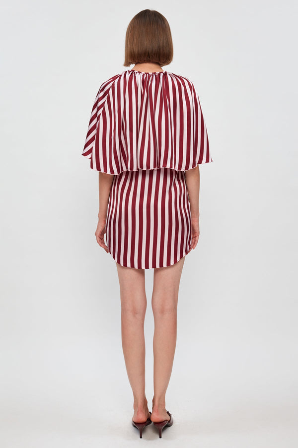 Cape Mini Dress